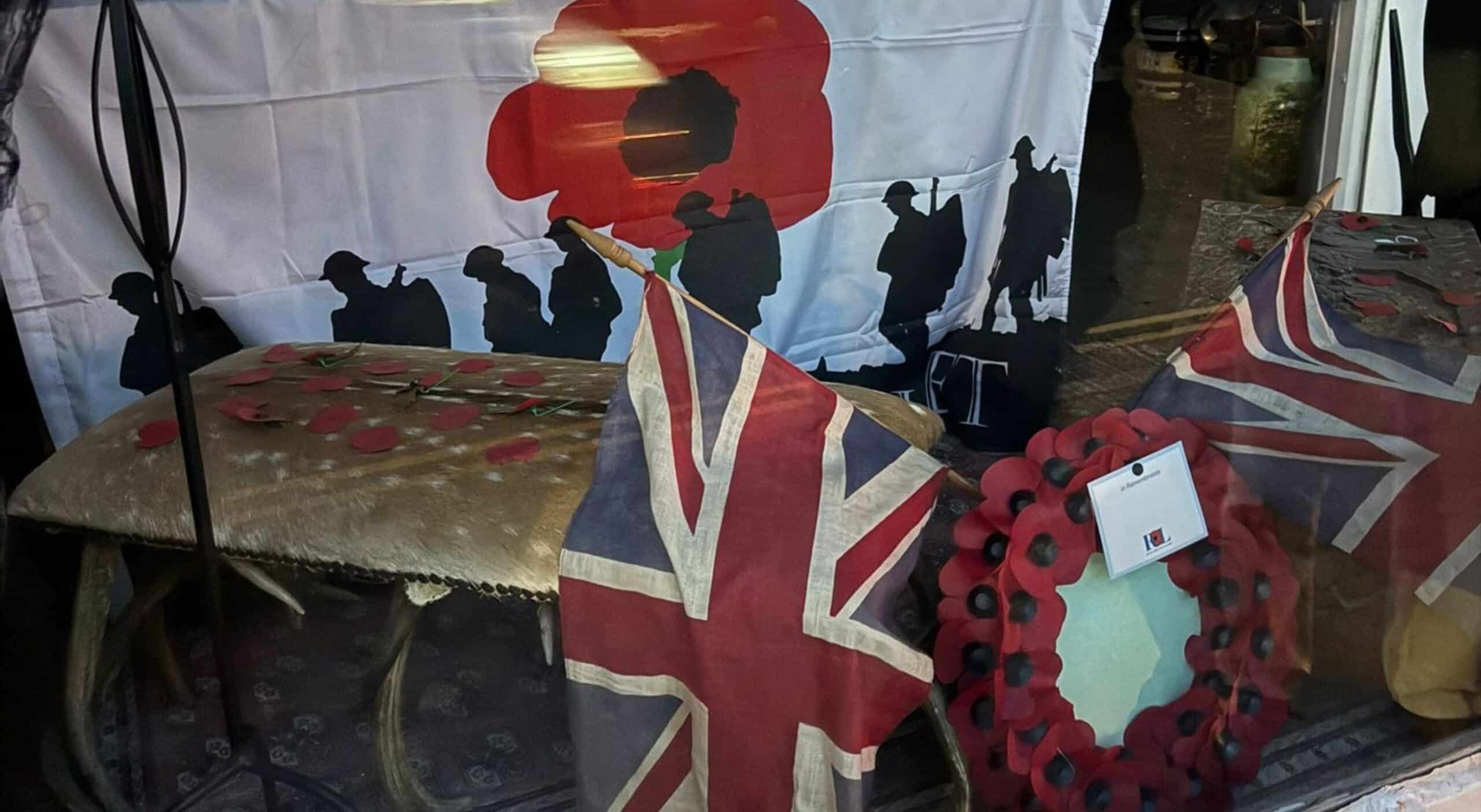 Remembrance business window competition