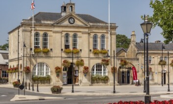 Photo of Melksham Town Hall and Market Place