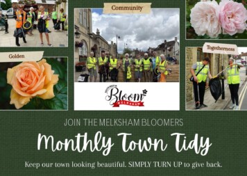 Melksham Bloomers Town Tidy