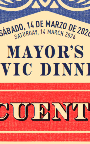 Mayor's Reception Banner
