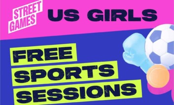Us Girls - Free sports sessions poster