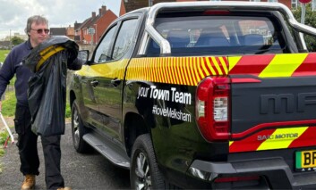 Melksham Town Councils new electric vehicle