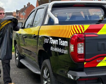 Melksham Town Councils new electric vehicle