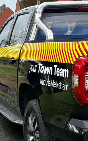 Melksham Town Councils new electric vehicle