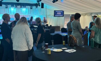 Business networking event