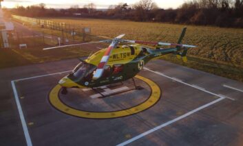 Yellow and Green helicopter