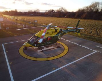 Yellow and Green helicopter