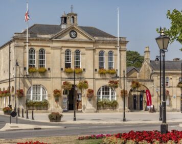 Photo of Melksham Town Hall and Market Place