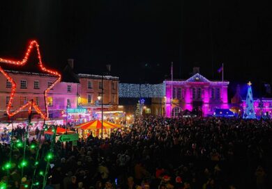 Melksham Christmas lights