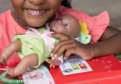 Operation Christmas Child gift to a young girl
